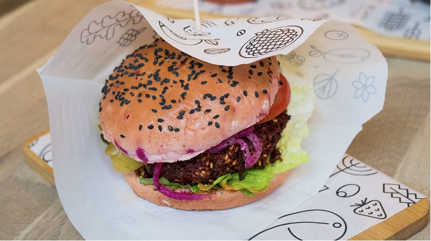 Image of veggie burger